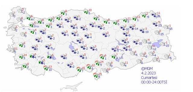 Hafta sonu yağmur var mı? Bu hafta sonu yağmur yağacak mı? 4-5 Şubat hava yağmurlu mu? 4-5 Şubat hafta sonu hava durumu nasıl olacak?