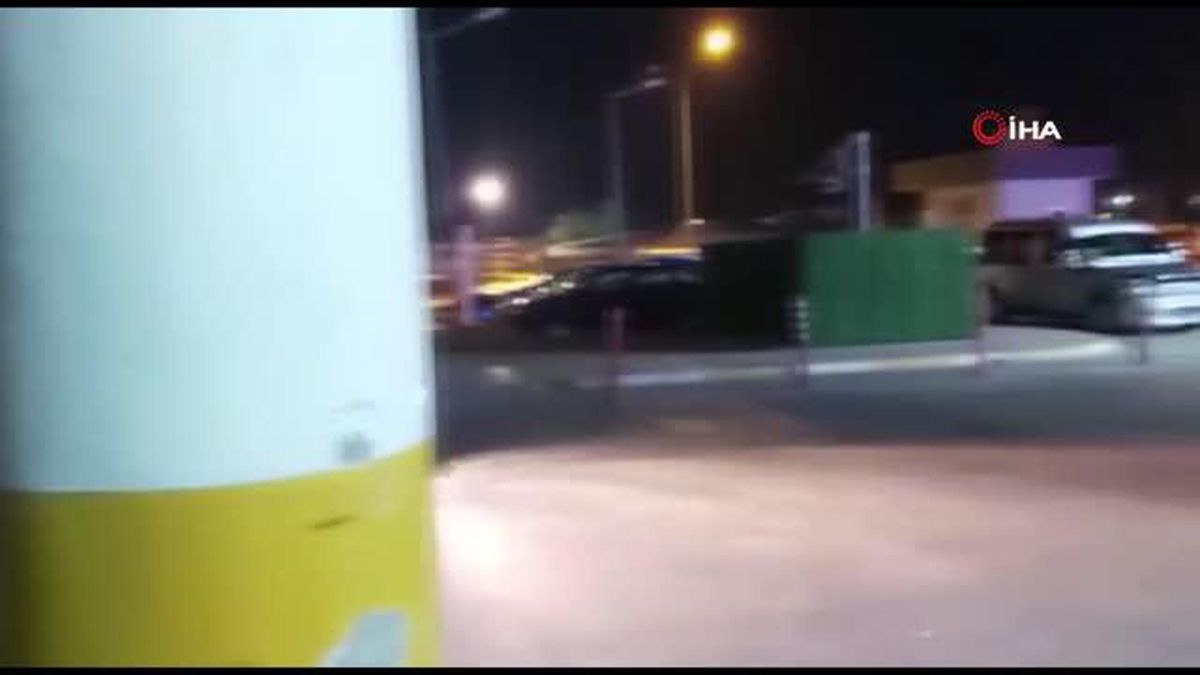 Otogarda ipte asılı halde bulunan genç hastaneye kaldırıldı