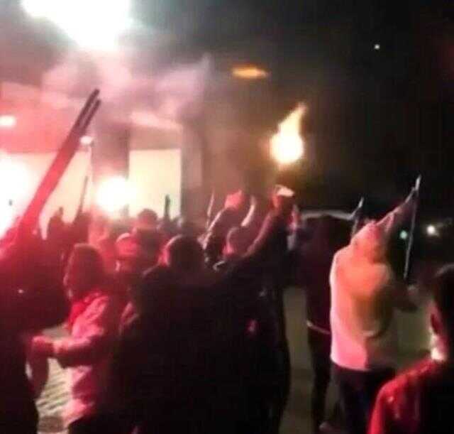 Silahlı çatışma değil, asker eğlencesi