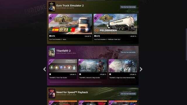 Steam'de DLC keşif merkezi açıldı