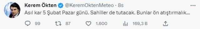 Bunlar atıştırmalık! İstanbul'da asıl kar yağışı için tarih verildi