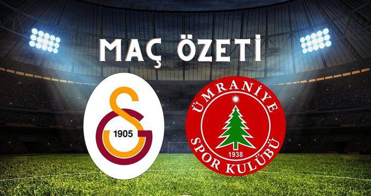 Galatasaray - Ümraniyespor maç özeti! (VİDEO) Galatasaray maçı özeti izle! Galatasaray Ümraniyespor maçı kaç kaç bitti?