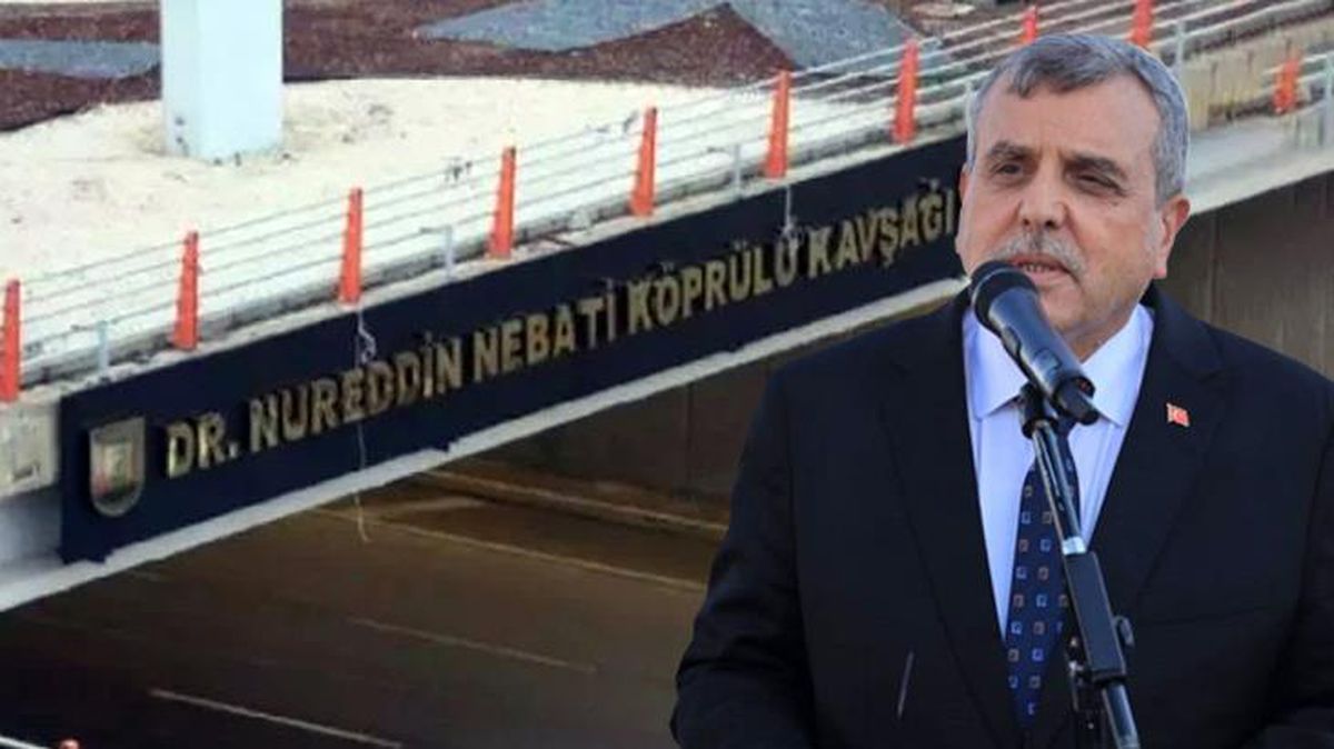 15 Temmuz Köprüsü Kavşağı'nın adını 'Nureddin Nebati' yaptılar, tepki gelince tabelayı indirdiler