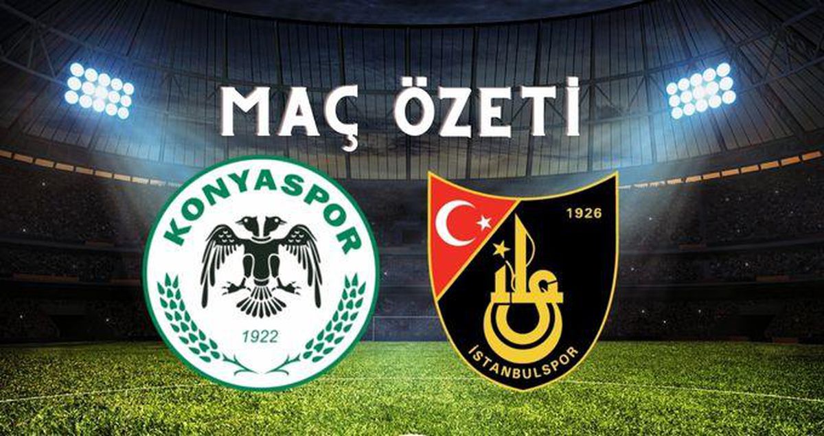 Konyaspor - İstanbulspor maç özeti! (VİDEO) Konyaspor maçı özeti izle! Konyaspor İstanbulspor maçı kaç kaç bitti?