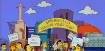Simpson'lar yeniden sahnede! TV'de yayınlandığı gün ülke tarihindeki en büyük grev yaşandı