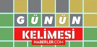 Wordle günün kelimesi nedir? (5, 6, 7 harfli) 3 Şubat 2023 Wordle Türkçe-İngilizce bugünkü kelime ne? Wordle İngilizce günün kelimesi ne?