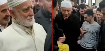 Bahçeli'nin zincir market tartışmasına katılmıştı! BİM kurucusu, cemaat lideri Topbaş, Erdoğan'la Cuma namazı kıldı