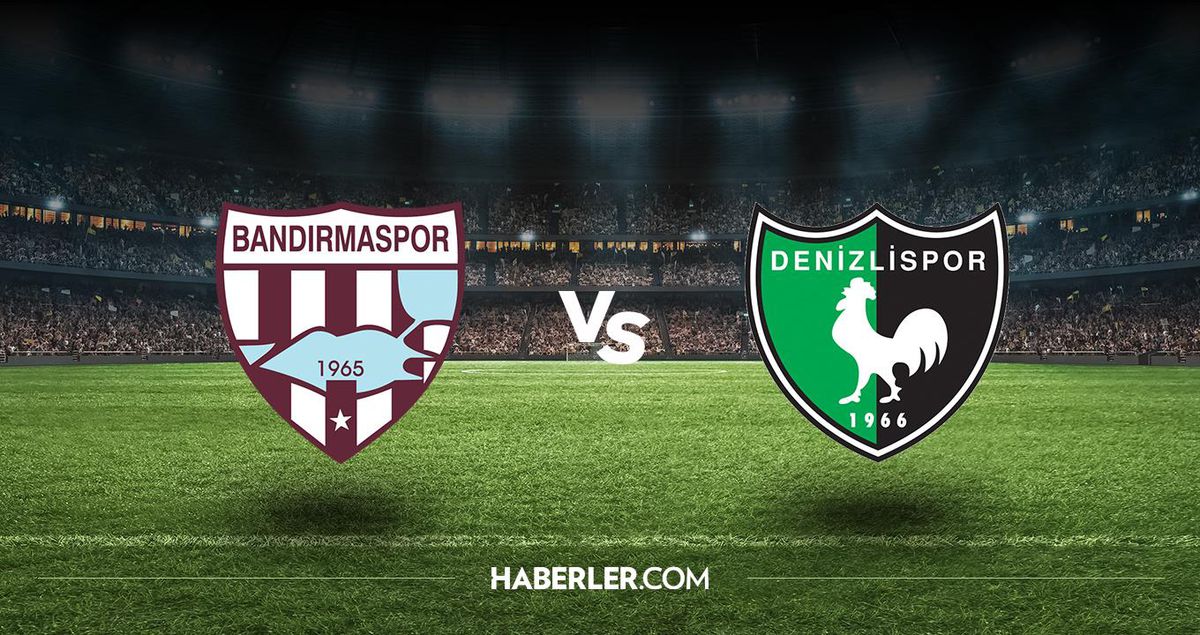 Bandırmaspor - Denizlispor maçı hangi kanalda, saat kaçta? Bandırmaspor - Denizlispor maçı CANLI şifresiz izleme linki var mı?