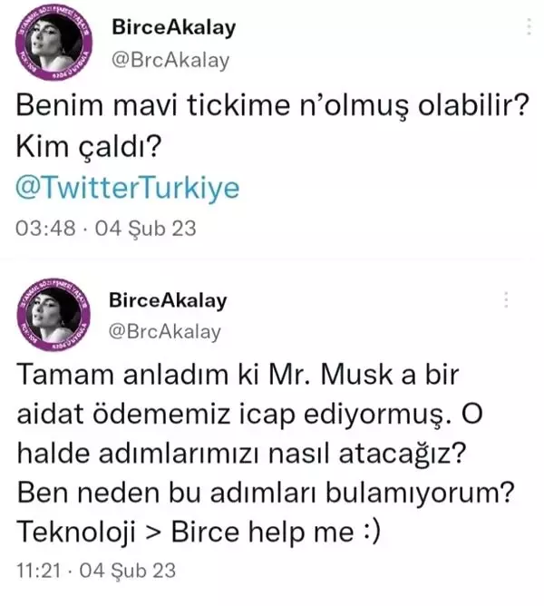 Birce Akalay'a mavi tik şoku! Göremeyince telaş yapıp hayranlarından yardım istedi Birce Akalay'a mavi tik şoku! Göremeyince telaş yapıp hayranlarından yardım istedi