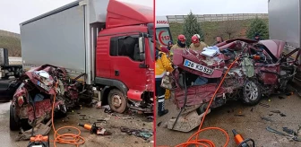 Bursa'da düğün yolunda feci kaza! Hurdaya dönen araç aynı aileden 5 kişiye mezar oldu
