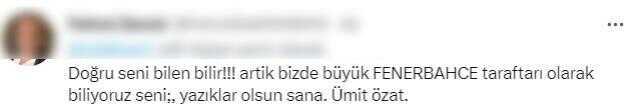 Fenerbahçeliler, Ümit Özat'ın Ali Palabıyık yorumunu ağzı açık dinledi: Yazıklar olsun Fenerbahçeliler, Ümit Özat'ın Ali Palabıyık yorumunu ağzı açık dinledi: Yazıklar olsun