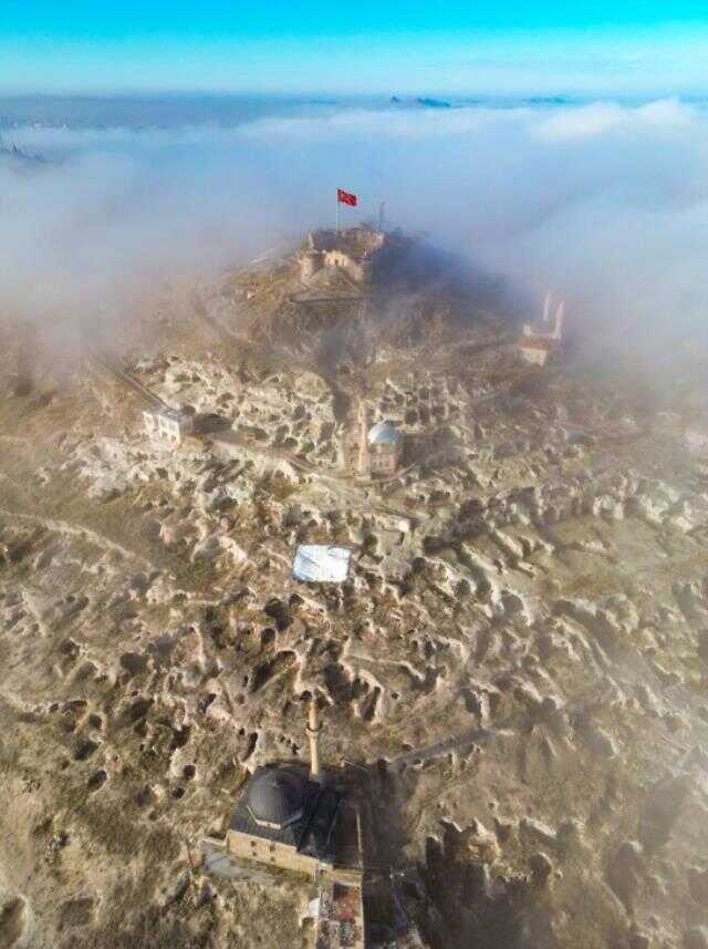 Fotoğrafın Kapadokya'nın öncesi ve sonrasını gösterdiği iddiası yanlış Fotoğrafın Kapadokya'nın öncesi ve sonrasını gösterdiği iddiası yanlış