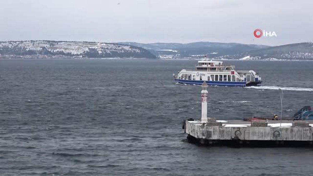 Bozcaada ve Gökçeada'ya yarınki bazı feribot seferleri iptal edildi