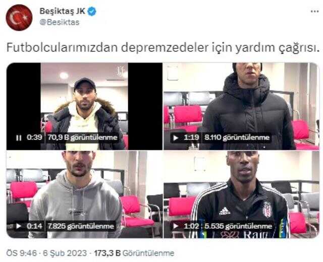 Hep birlikte tek yürek! Spor camiası depremzedeleri yalnız bırakmadı