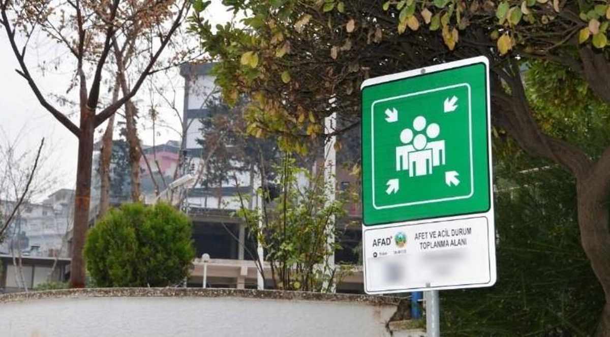Kahramanmaraş toplanma alanları nerede?