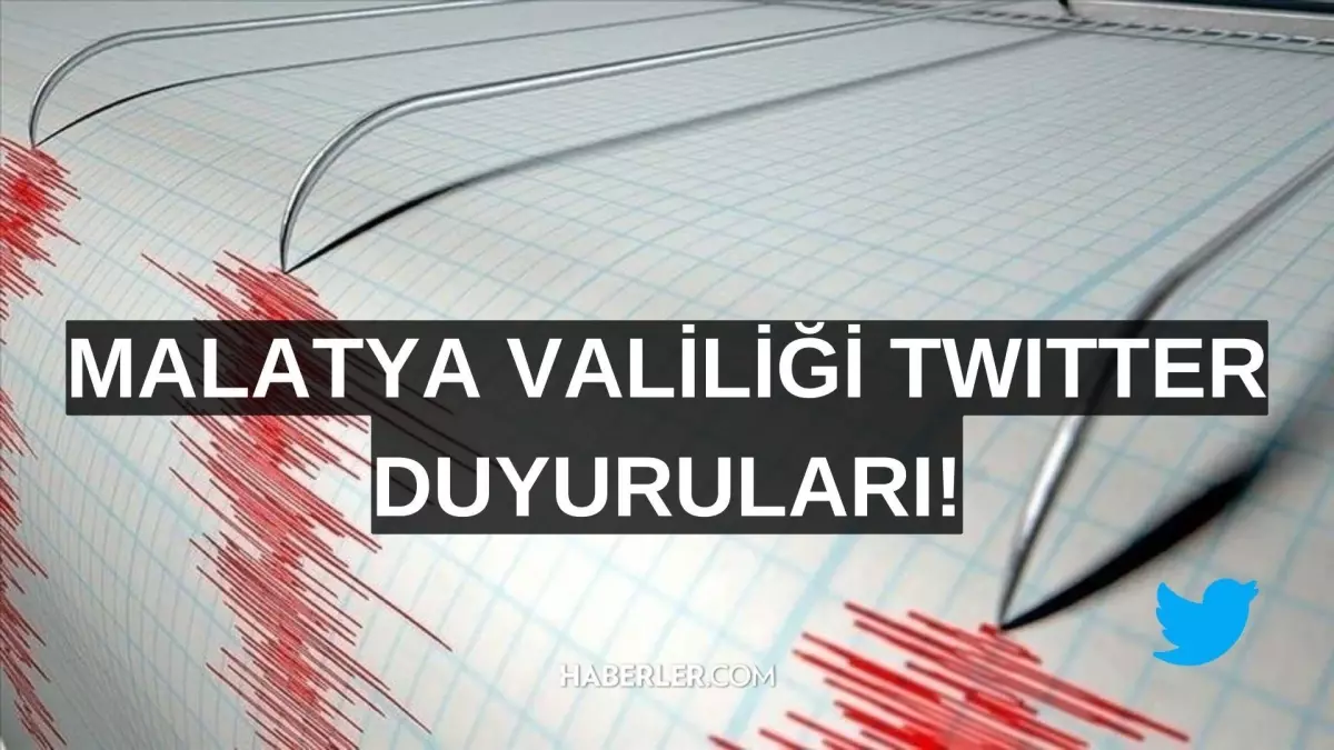 Malatya Valiliği ilanları takip sayfası! Malatya Valiliği Twitter ve sosyal medya hesapları duyuruları!