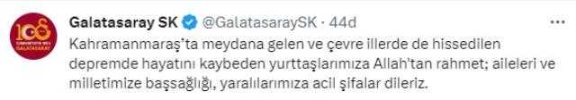 Türkiye'yi deprem vurdu! Spor camiasından peş peşe mesajlar geliyor