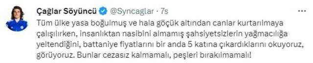 Türkiye'yi vuran depremler sonrası milli futbolcu, fırsatçılara isyan etti: Peşleri bırakılmamalı