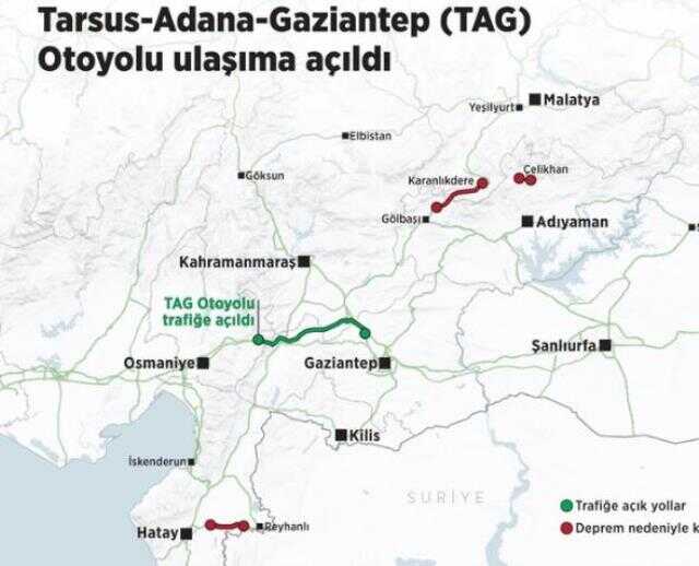 Adana-Hatay yolu açık mı? Hangi yollar trafiğe kapandı? 8 Şubat Karayolları yol durumu! Yollar açık mı?