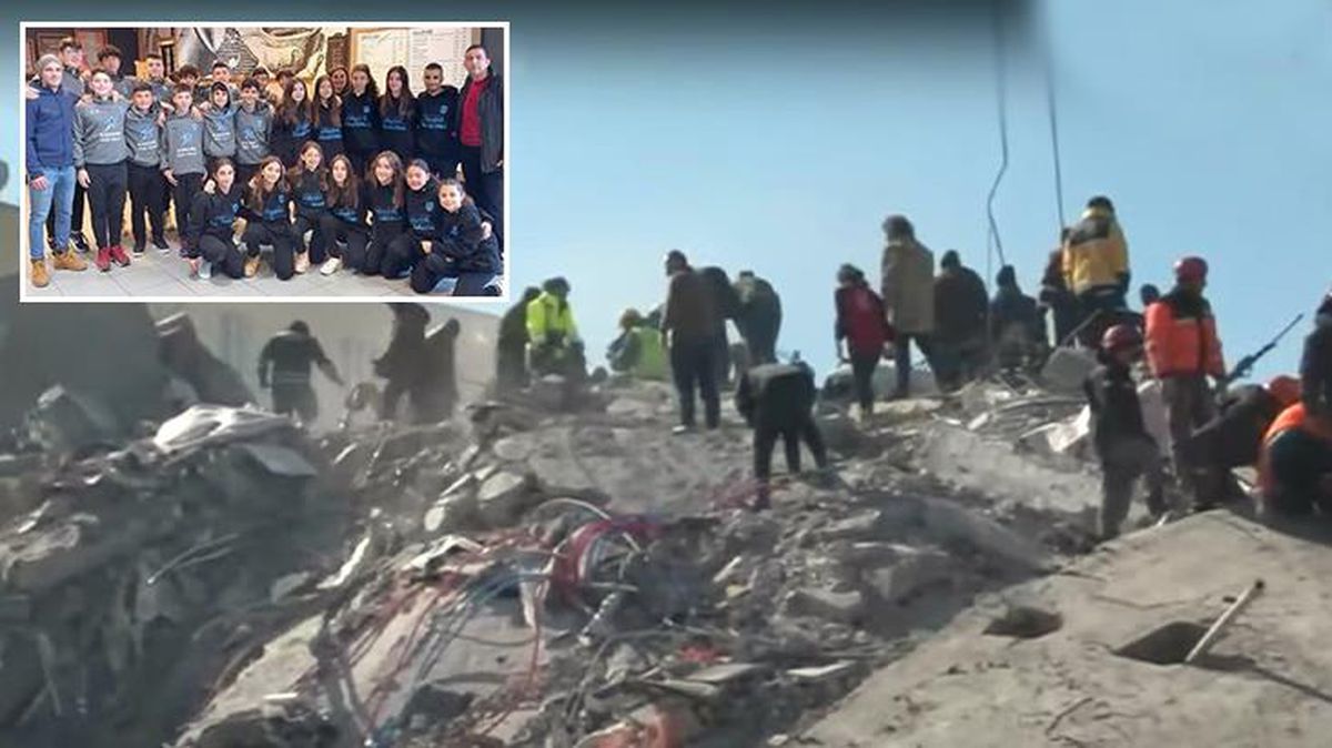 Kıbrıs'tan gelen voleybol takımı Adıyaman'da depreme yakalandı! Umutlu bekleyiş sürüyor