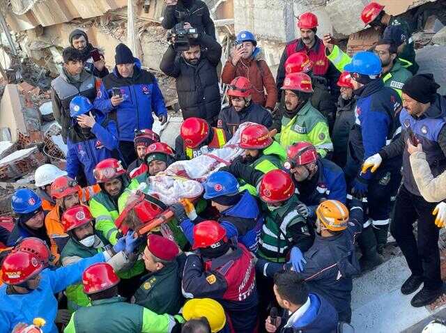Son Dakika! Cumhurbaşkanı Erdoğan deprem bölgesinde: Vefat edenlerin sayısı 8 bin 574'e yükseldi Son Dakika! Cumhurbaşkanı Erdoğan deprem bölgesinde: Vefat edenlerin sayısı 8 bin 574'e yükseldi