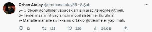 Depremin vurduğu Adıyaman'ı gezen AK Parti Milletvekili Orhan Atalay: Asker sayısı acilen artırılmalı