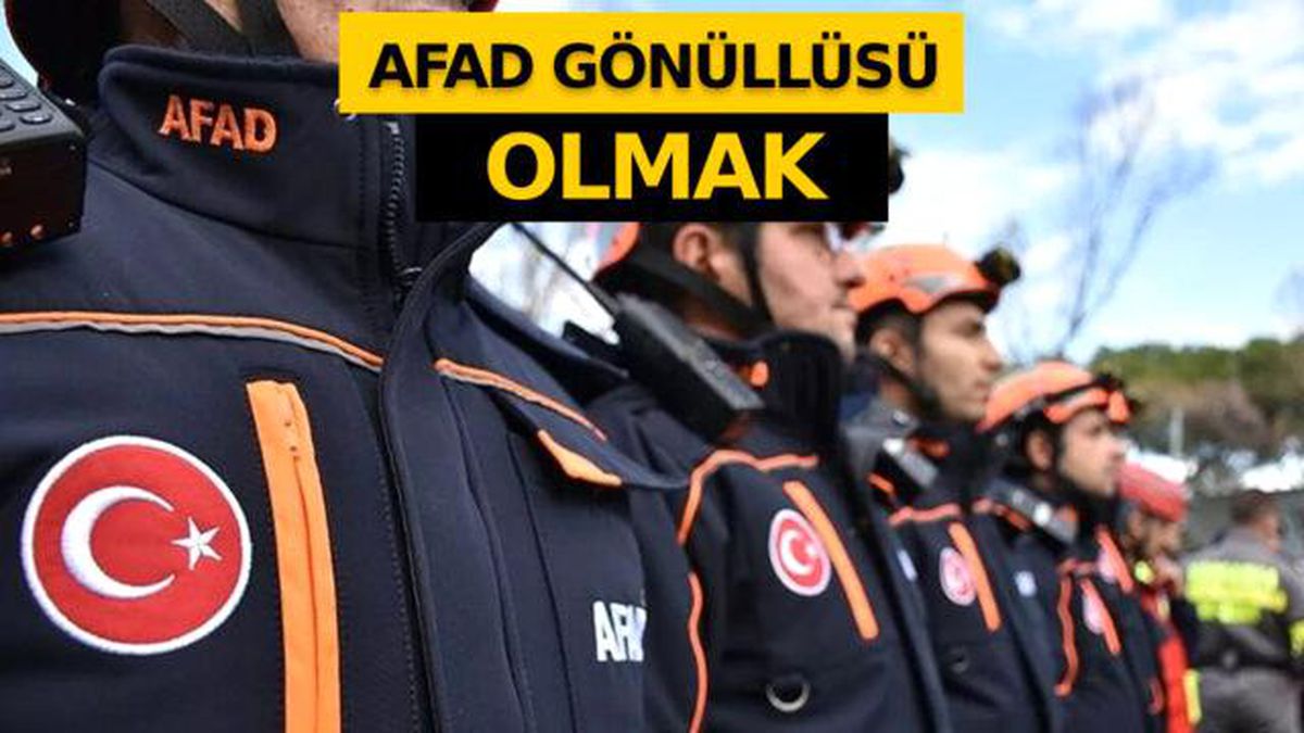 AFAD'a nasıl gönüllü olabiliriz, eğitimler neler?