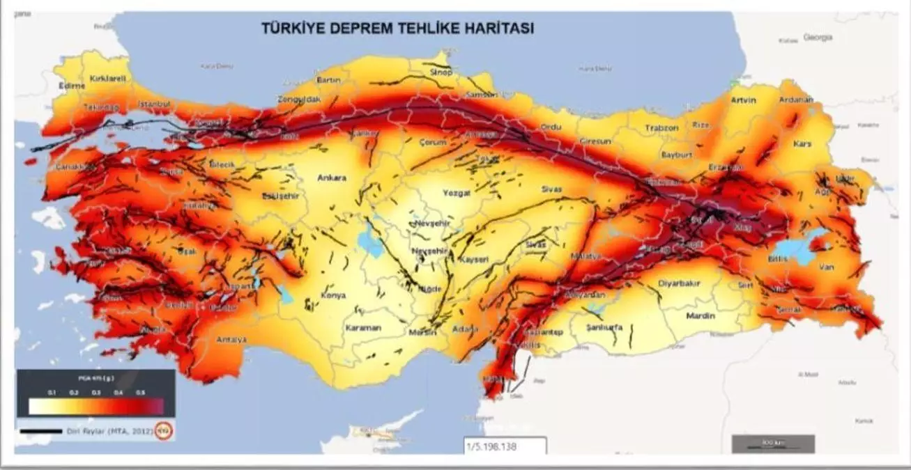 Bursa'da fay hattı var mı? Bursa'da fay hattı nereden geçiyor? Bursa deprem bölgesi mi?