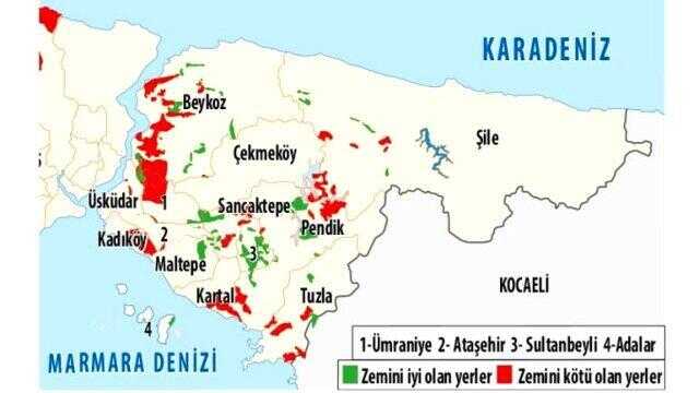 İstanbul deprem fay hattı nereden geçiyor? İstanbul'da fay hattı var mı? İstanbul fay hattı nerede var?