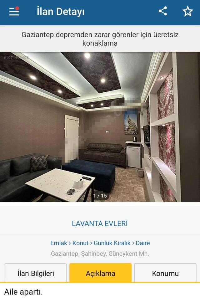 Türkiye kapılarını açtı bekliyor! Kiralık evler depremzedeler için ücretsiz ilana dönüştü
