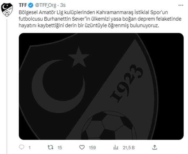 Aynı takımdan 4 futbolcu! Kahramanmaraş İstiklal Spor'un futbolcusu Burhanettin Sever hayatını kaybetti
