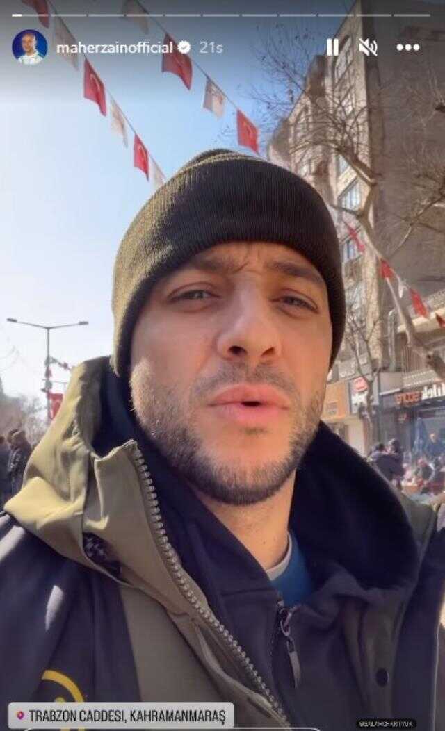 Dünyaca ünlü şarkıcı Maher Zain, Kahramanmaraş'a gelerek depremzedelere yemek dağıttı