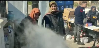 Hatay Kırıkhan'da vatandaş dayanışması... Evleri sağlam olanlar, çadırda kalanlar için seferber oldu