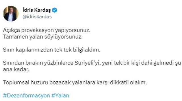Deprem nedeniyle yüzbinlerce sığınmacının Türkiye'ye geleceği iddiası yanlış