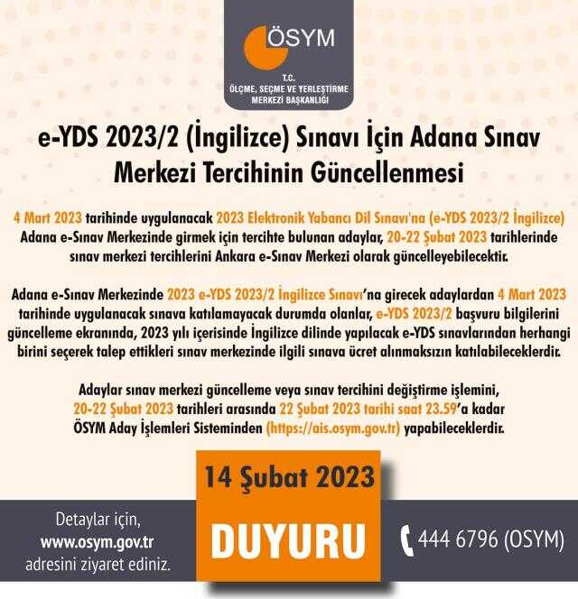E-YDS ertelendi mi? E-YDS ne zaman yapılacak? E-YDS ne zamana ertelendi?