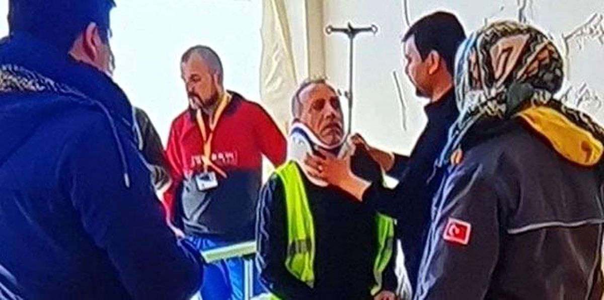 Haluk Levent... DEPREM BÖLGESİNE YETİŞİRKEN TRAFİK KAZASI GEÇİRDİ!