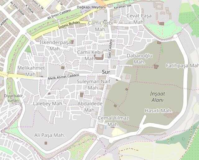 Sur nerede? Sur ilçesinin nüfusu, yüzölçümü ne kadar? Sur ilçesi hangi ile bağlı?