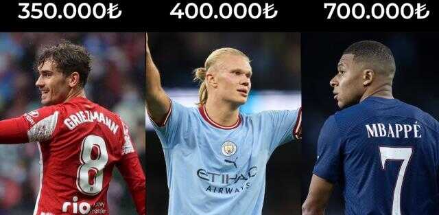 Griezmann, Haaland ve Mbappe formaları da satıldı! Merih, toplanan bağış tutarını açıkladı