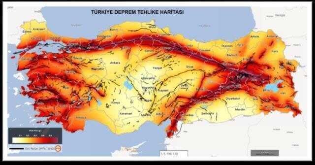 TÜRKİYE DEPREM HARİTASI: Fay hattı nerelerde var? Türkiye'de fay hattı nereden geçiyor? Nerelerde deprem riski var? TÜRKİYE DEPREM HARİTASI: Fay hattı nerelerde var? Türkiye'de fay hattı nereden geçiyor? Nerelerde deprem riski var?