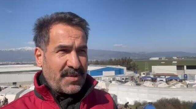 Depremin yıktığı Hatay'da cenazelerin defnedildiği alan görüntülendi