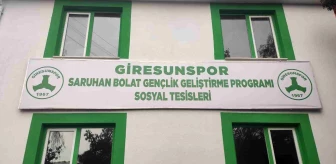 Giresunspor, altyapı tesislerine Saruhan Bolat'ın adını verdi
