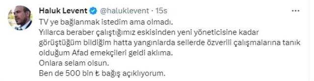 Haluk Levent, enkazdan çıkarılan 10 günlük bebeğe 'Mavi' adını verdi