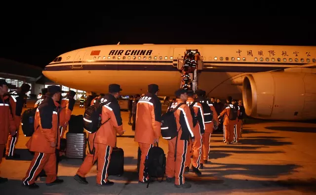 Çin Arama Kurtarma Ekibi, Türkiye'den Ayrıldı