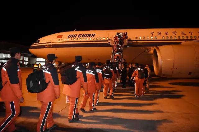 Çin Arama Kurtarma Ekibi, Türkiye'den Ayrıldı