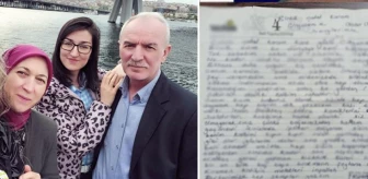 Enkaz altında kalan babanın, kızının defterine yazdığı not okuyanları duygulandırdı