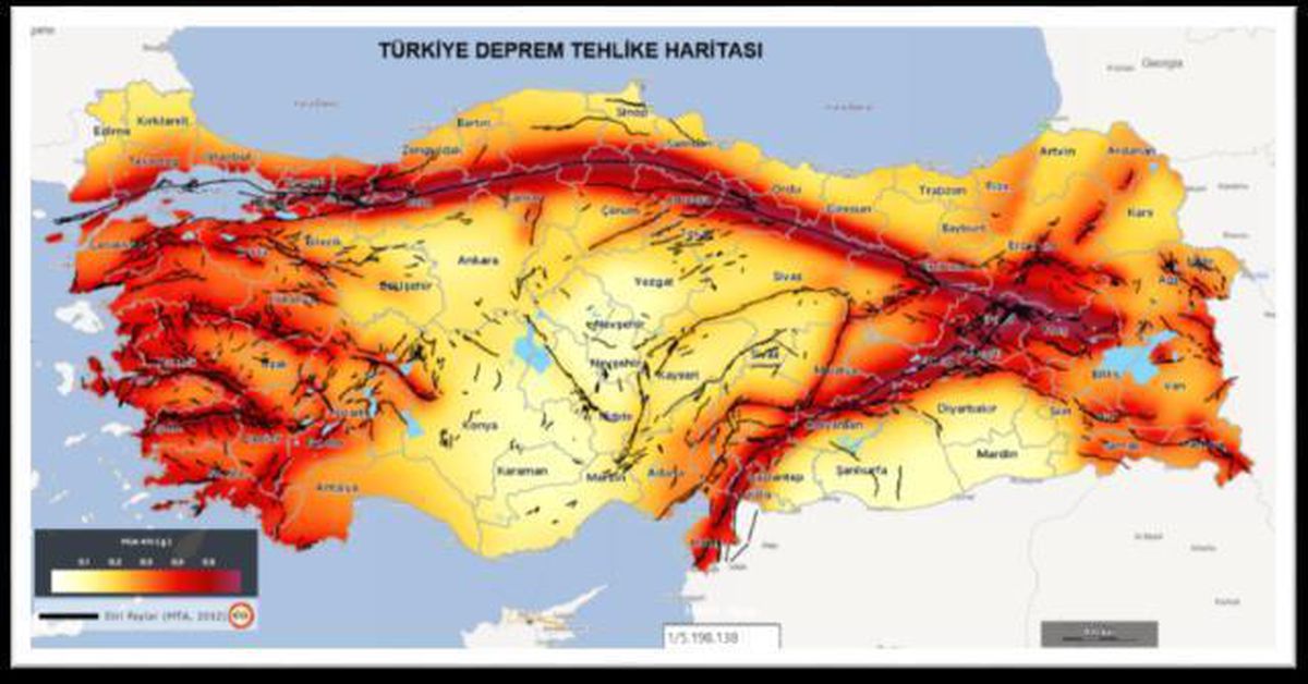 Konya fay hattı nereden geçiyor? Konya deprem bölgesi mi? Konya'da deprem riski var mı?