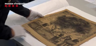 Katalonya polisi, Salvador Dali'nin çalınan iki tablosunu ele geçirdi