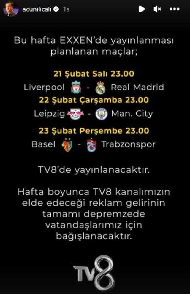 Acun Ilıcalı'dan alkışlanacak hareket! Tüm geliri depremzedelere bağışlayacak