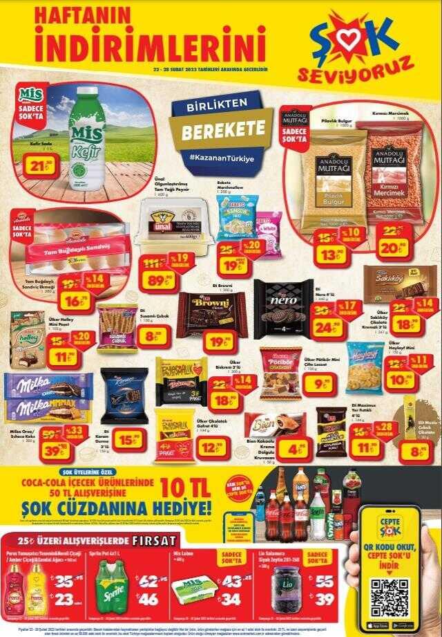 20 - 24 Şubat ŞOK indirimli ürünler kataloğu! ŞOK Aktüel ürünler nelerdir? Bugün, bu hafta ŞOK'da neler var?