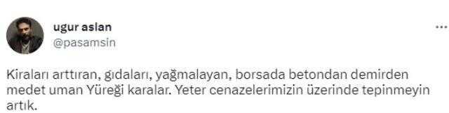 Depremde yakınlarını kaybeden Uğur Aslan isyan etti: Cenazelerimizin üzerinde tepinmeyin artık Depremde yakınlarını kaybeden Uğur Aslan isyan etti: Cenazelerimizin üzerinde tepinmeyin artık